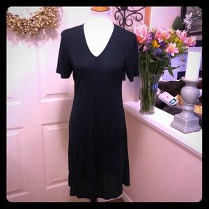 ISDA& CO Black Comfortable Tunic Dress